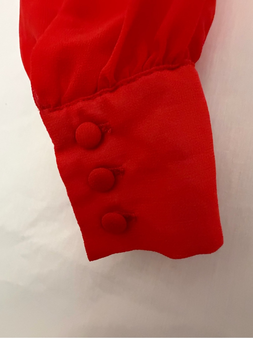 Urban Outfitters Women’s Red Crop Blouse Size XS Excellent (A843) - Picture 7 of 12